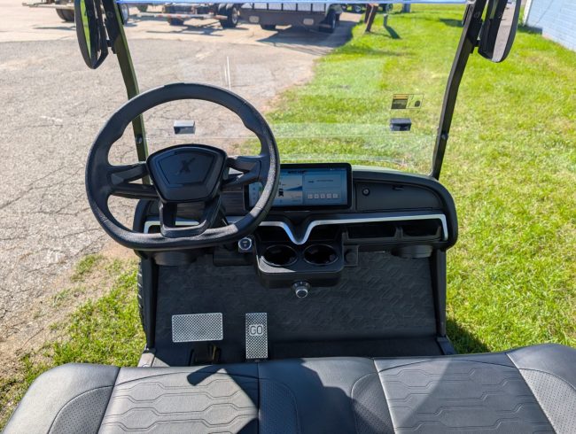 4878 Sand Green Yamaha Cart Interior